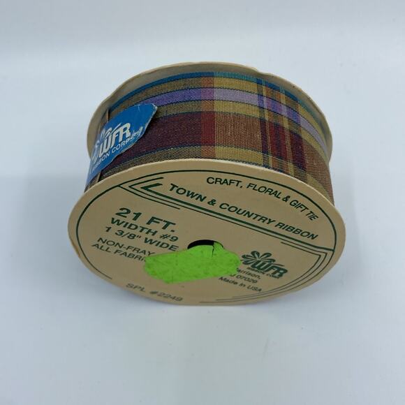 Ribbon lot gift wrap crafting scrapbooking assorted colors and patterns - Picture 7 of 13